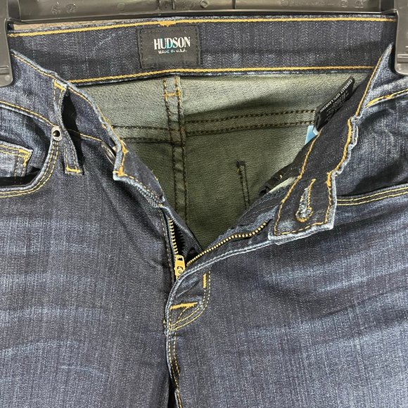 Hudson Women's Ava Super Skinny Cropped Jeans Size 27 Style WC4022DIF - Picture 7 of 11